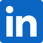 LinkedIn logo blue